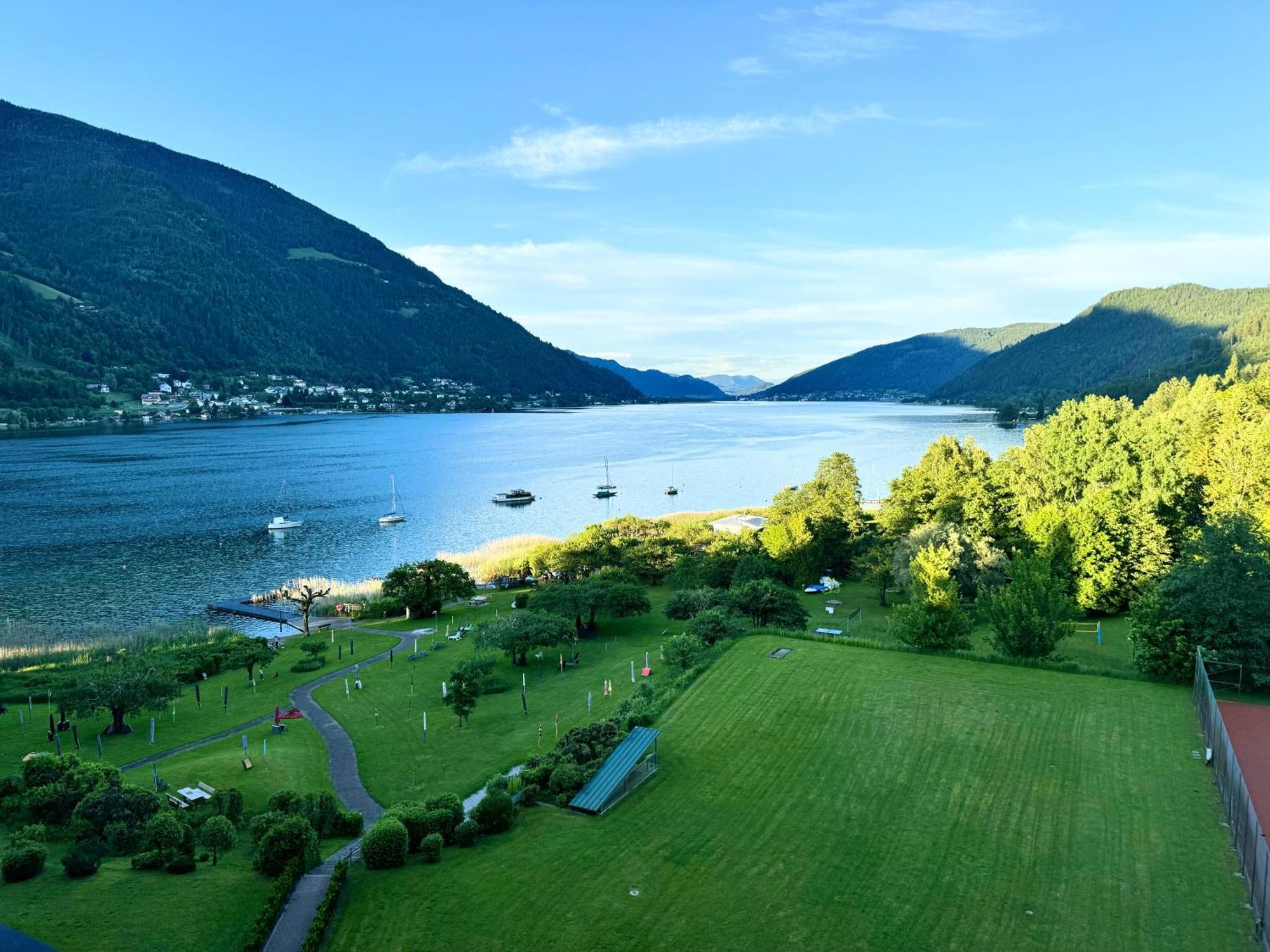 Apartment Am Ossiacher See Mit Seeblick Landskron Eksteriør billede