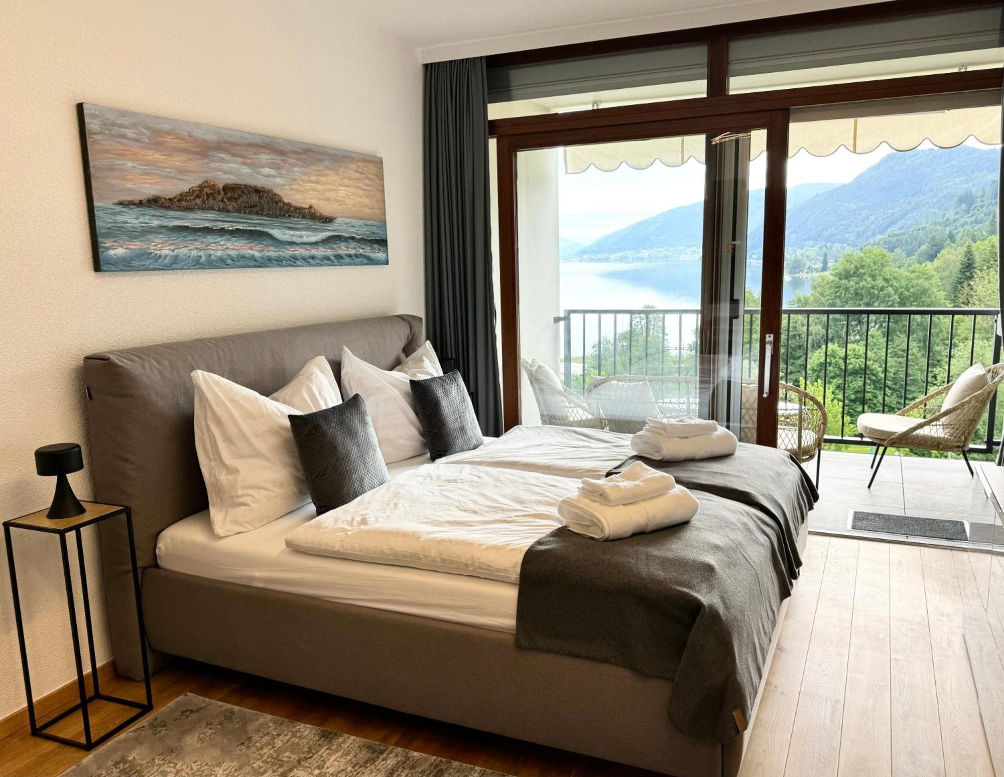 Apartment Am Ossiacher See Mit Seeblick Landskron Eksteriør billede